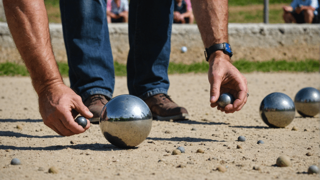 participez à un tournoi de pétanque en france et profitez de l'ambiance conviviale et de la compétition passionnante dans un cadre pittoresque.