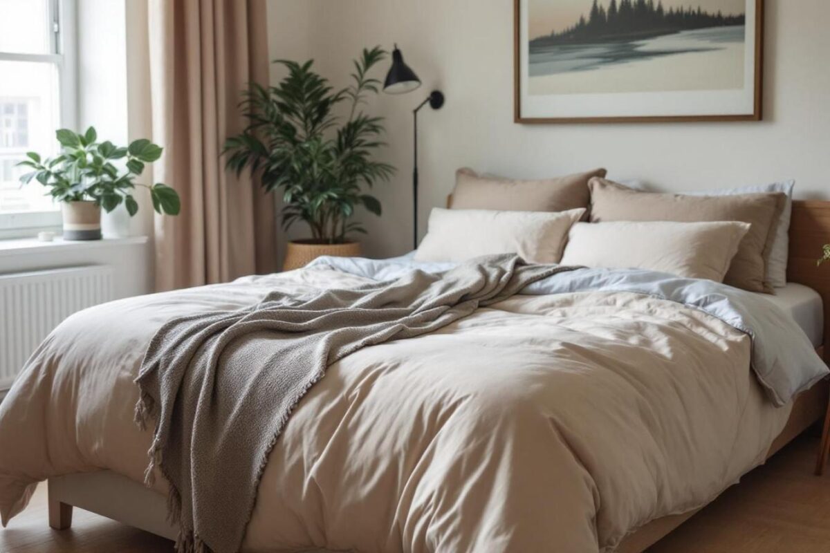 Choisir le garnissage et le grammage idéaux pour une couette de lit