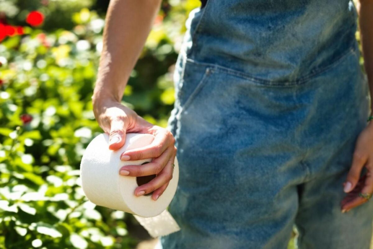 Cultivating one&rsquo;s own toilet paper in their garden: the surprising initiative of activist Robin Greenfield