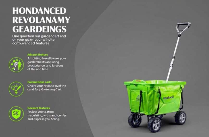 Diga adiós a la carretilla clásica, este nuevo carro revoluciona la jardinería