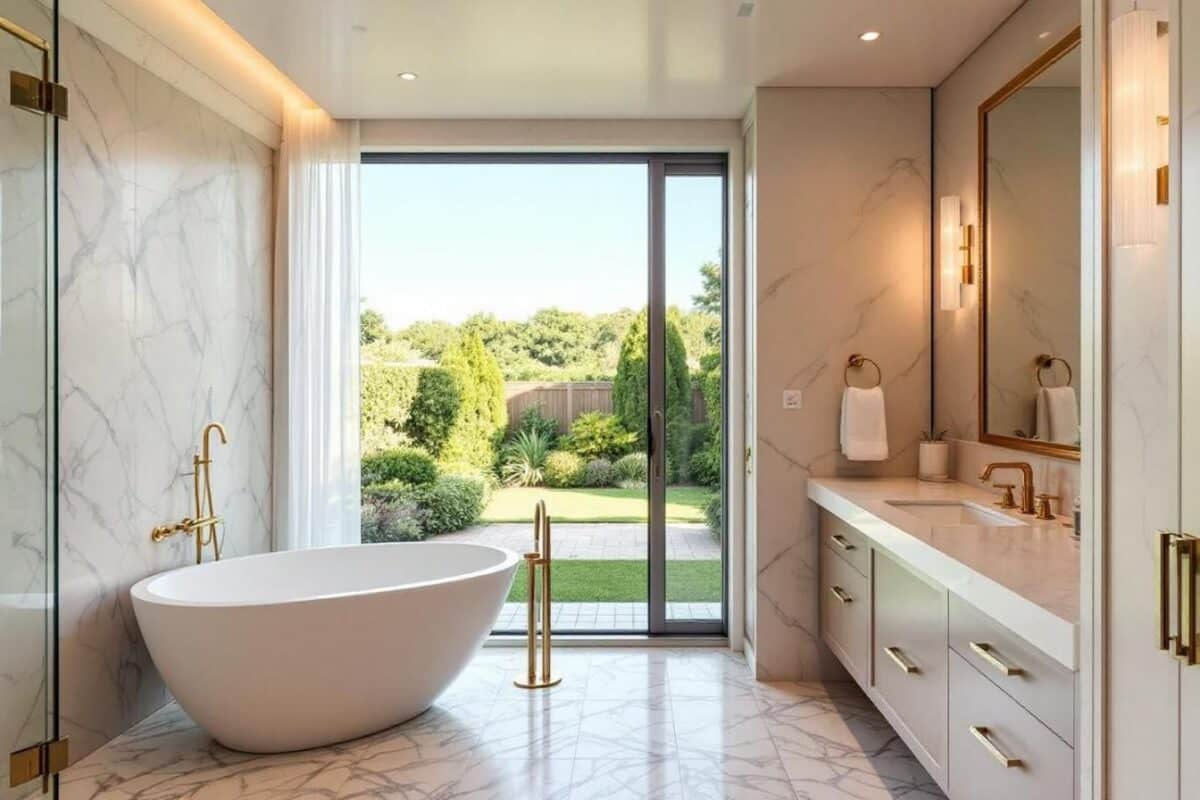 How to transform your bathroom into a luxury modern space in 5 simple steps?