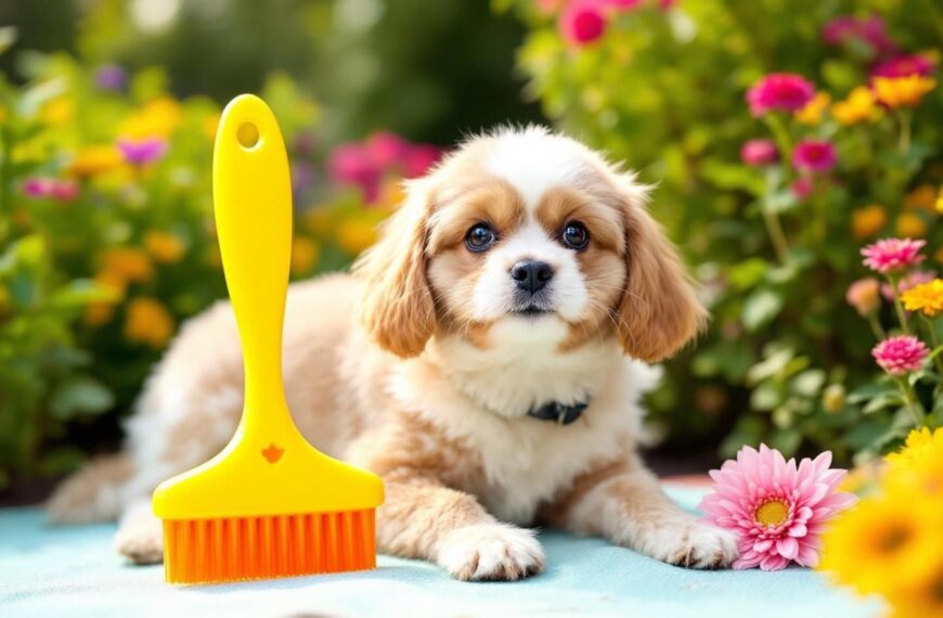 La brocha para perros: el medio astuto y no dañino de alejar a los topillos de su jardín
