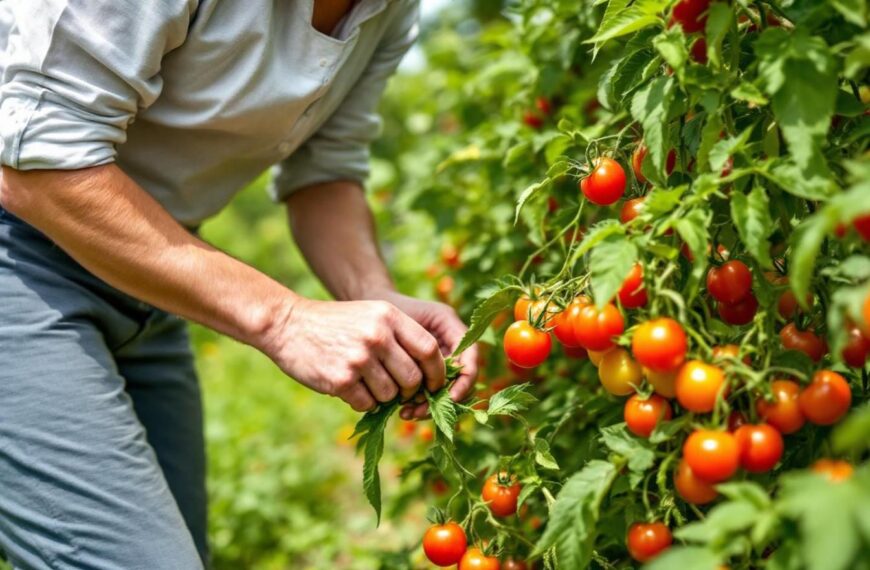 las razones sorprendentes por las que un jardinero desaconseja cortar los chupones de los tomates