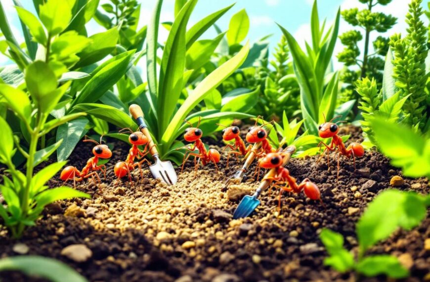 No subestimes a las hormigas, son aliadas valiosas para tu huerto