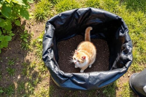 Used cat litter: what are the best methods to dispose of it?